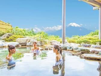 ホテルグリーンプラザ箱根／【露天風呂】良質な自家源泉の湯と富士山の絶景を愉しむ。メタケイ酸たっぷりの美肌の湯