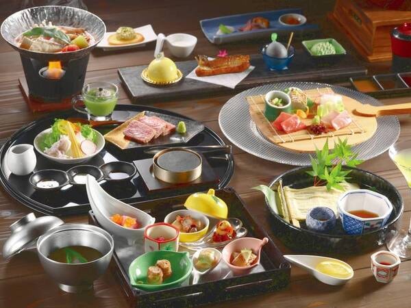 【月替わりの会席料理/例】夏の一例