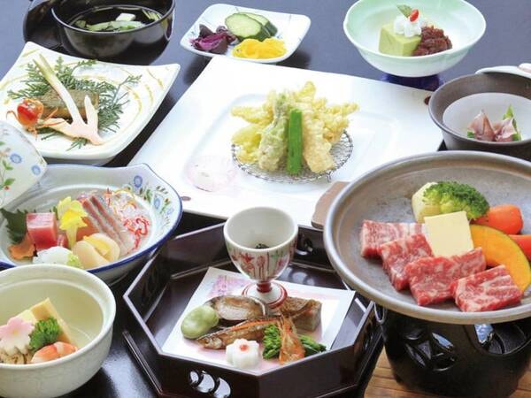 【スタンダードこだわり会席/例】一品一品丁寧に調理した季節替わりの創作会席