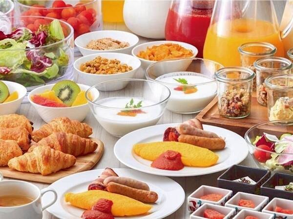 グリル朝食 和洋ブッフェ
