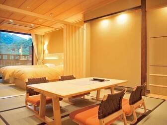 ホテル南風荘／【禁煙】温泉露天風呂付/和室+ツイン　一例