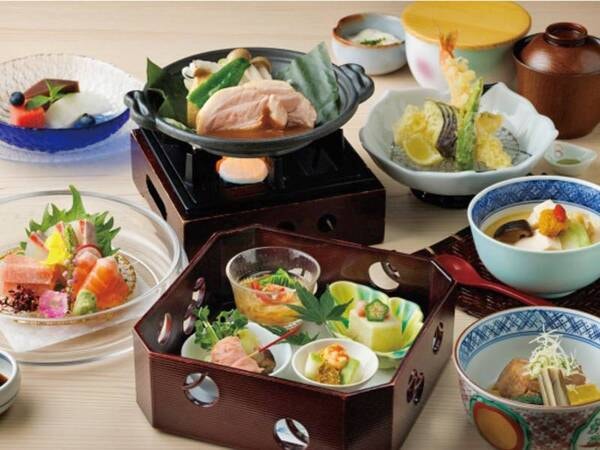 【選べるディナー：日本料理の一例】