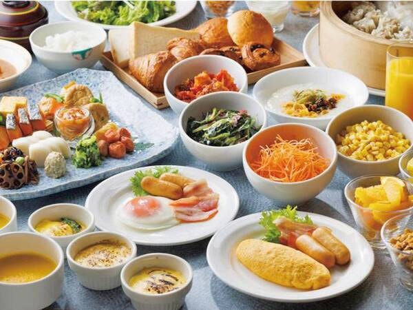 【朝食/一例】和洋ブッフェをご用意
