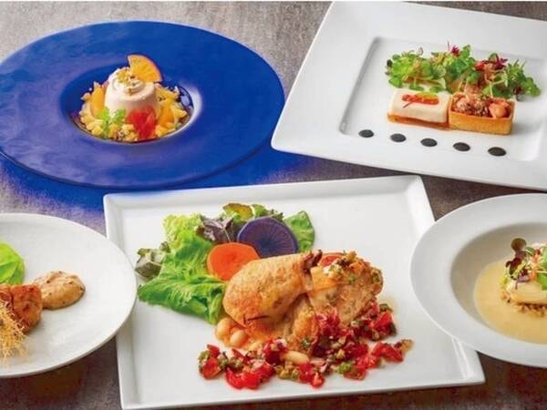 レストランにてコース料理をご用意「七里ヶ浜」