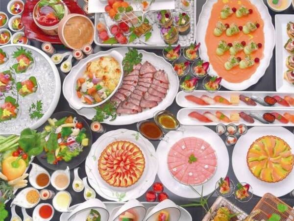 【夕食/例】人気の和洋中60種！贅沢創作バイキング