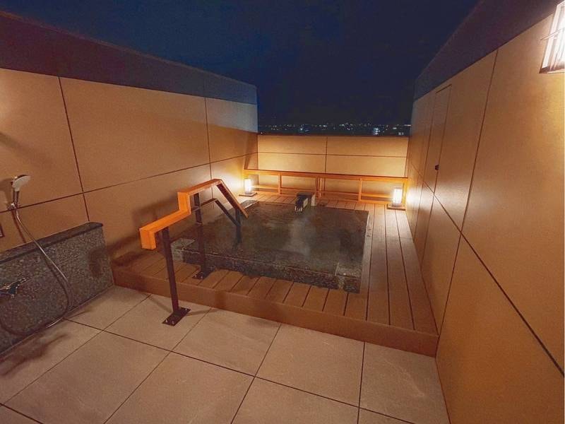 【貸切展望露天風呂・夜】25年12月リニューアル！