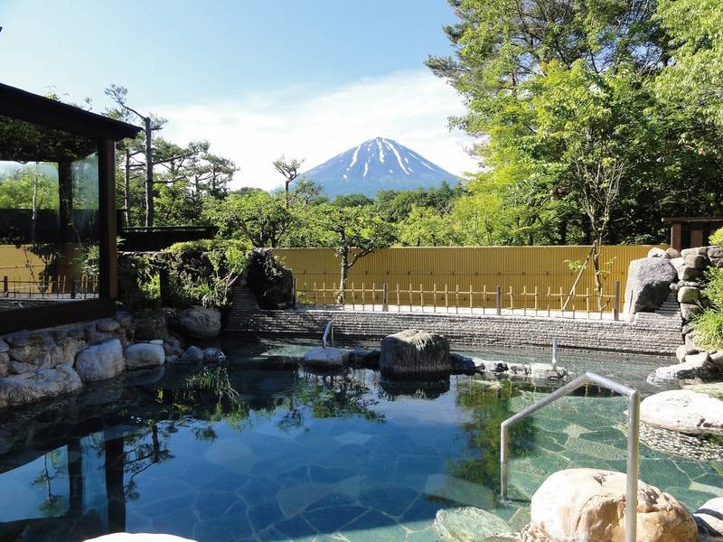 【富士眺望の湯ゆらり】自慢の富士山眺望