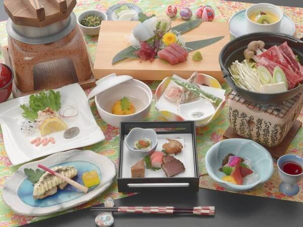 【和会席膳／例】季節の食材を使い、心を込めて調理