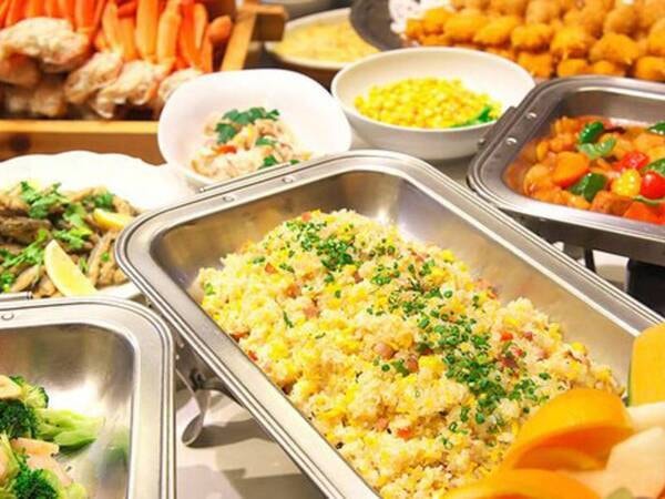 カニ食べ放題!約40品目和洋中バイキング(一例)