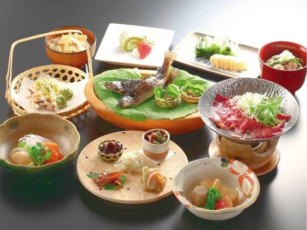 【月替わり和会席/例】月替わりで旬の郷土料理を楽しめる