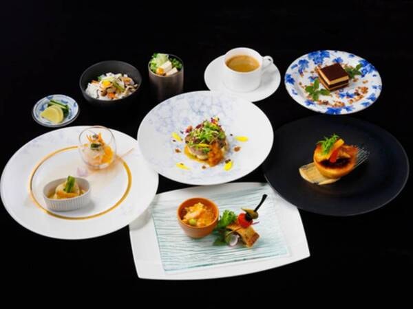 【フランス会席コース/例】お箸でいただくスタイル