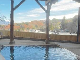 信州別所温泉　旅宿　上松や／【露天風呂】