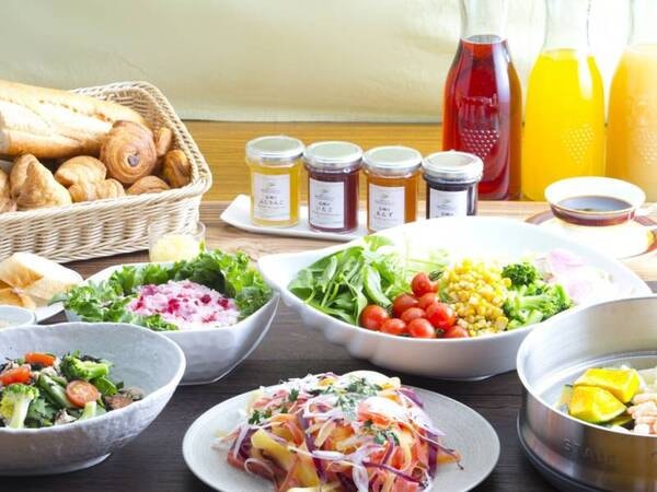 【朝食ビュッフェ】
