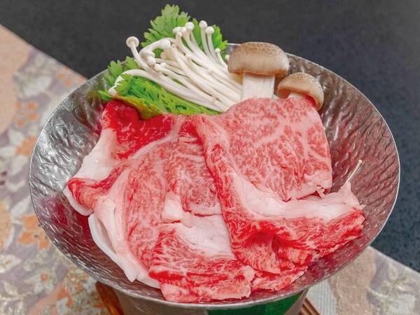 【夕食/例】信州牛すき焼き