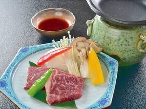 【おすすめオプション】信州和牛陶板焼き/例