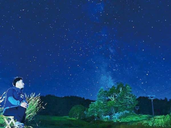 志賀高原から見える星空