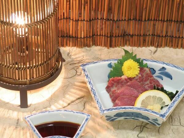 グレードアッププラン/そば鍋・信州馬刺し会席