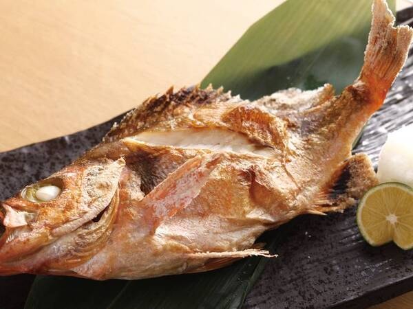 【市場で選べる鮮魚会席/例】市場で選んだ魚を焼魚に♪