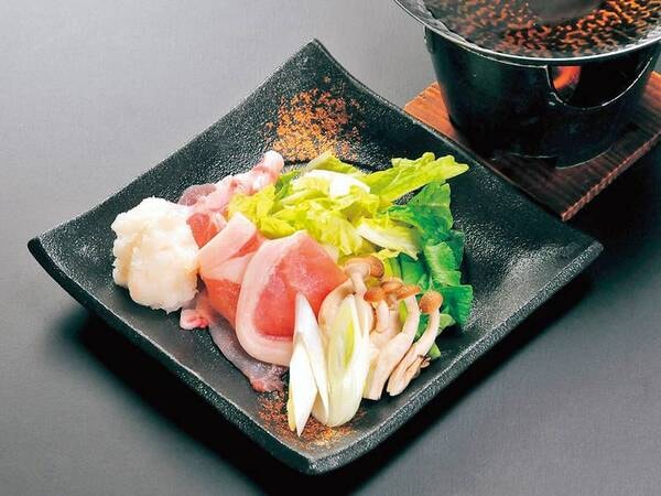 選べるメイン付！旬会席
※冬（12月～3月）の季節のおすすめ料理：田上ポークのみぞれ鍋