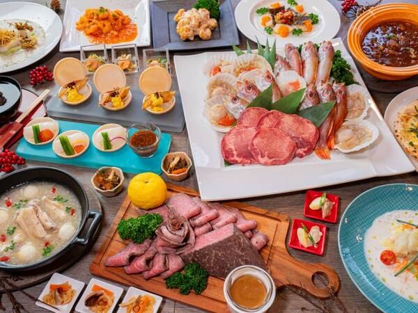 「越後の旬を味わう」バイキング/ 例