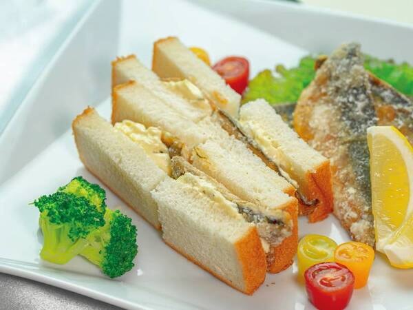 【朝食/一例】12/19～4/5は冬フェア「the新潟」を開催！サバサンド