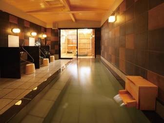 美味海食　汐彩の湯　みかく／【大浴場/男湯】落ち着いた空間