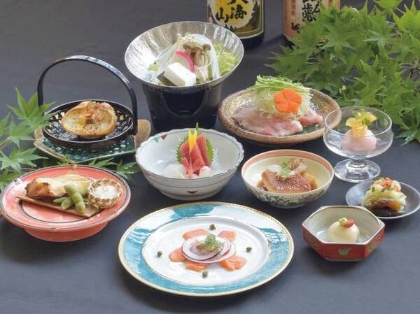 【越後味覚/例】地元食材を活かした会席料理