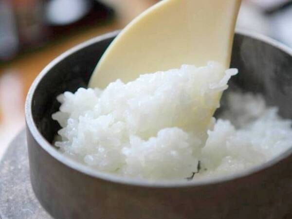 【夕食/例】こだわりのお米
