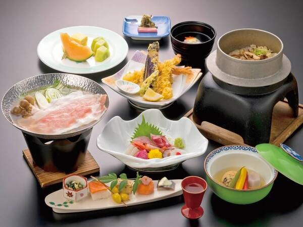 【旬の味覚満喫会席/例】季節替わりの会席