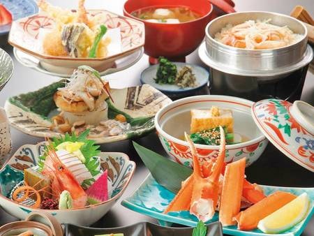 延対寺荘の ゆこ得 白海老のお造り付 富山の旬彩会席 12 100円 峡谷側和室 8 10畳 ゆこゆこ