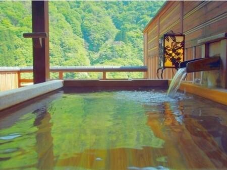 本館：【檜】露天風呂付き和室13.5畳/一例