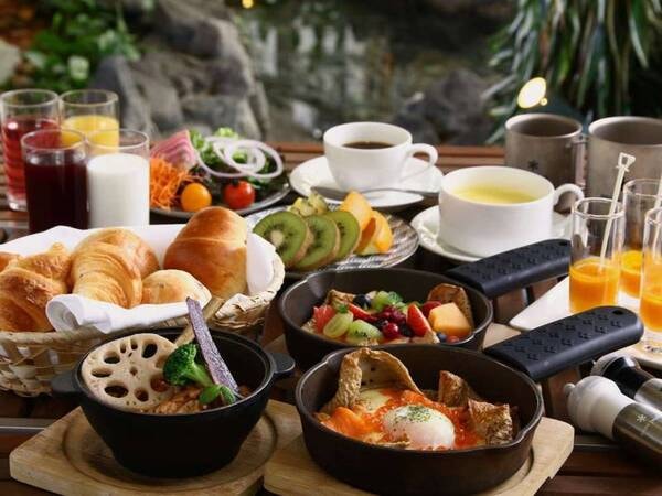 選べる朝食／洋食セットメニュー+ハーフバイキング（料理イメージ）