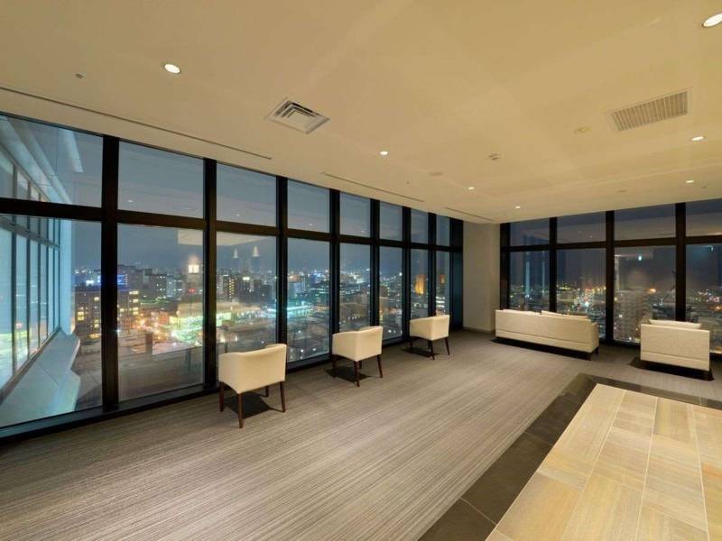 【湯上り処】13階から見る函館の景色