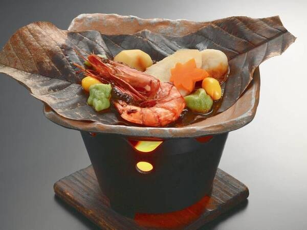 【長寿のお祝い料理】朴葉焼き/例