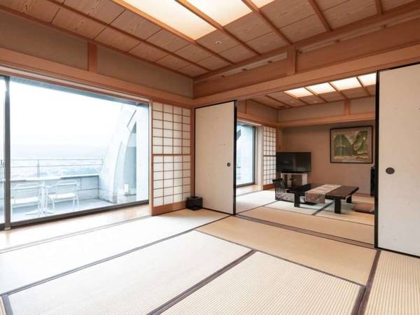 露天風呂付　和室特別室74㎡　富士山側（一例）