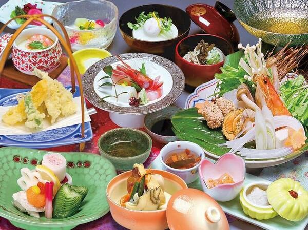 季節替わりのお任せ会席/例