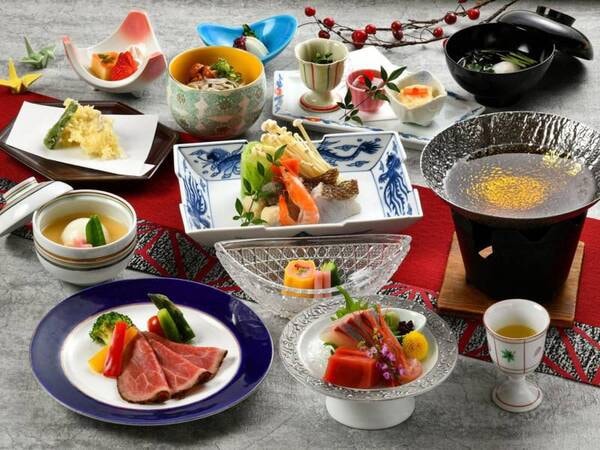季節替わりのお任せ会席/例
