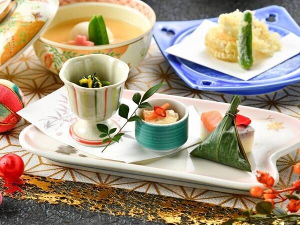 季節替わりのお任せ会席/例