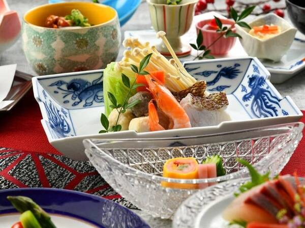 季節替わりのお任せ会席/例