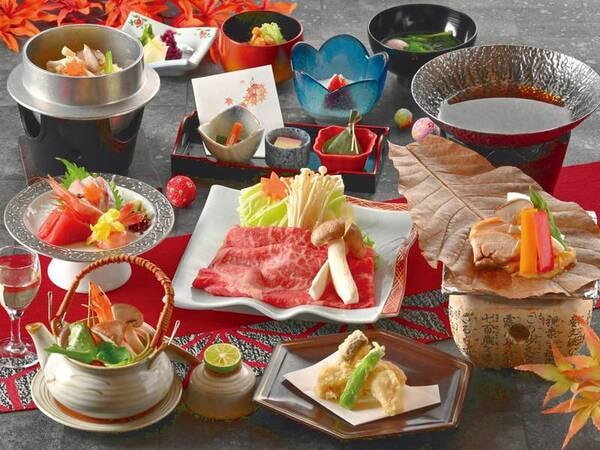 【松茸料理5品付き松茸会席】料理一例