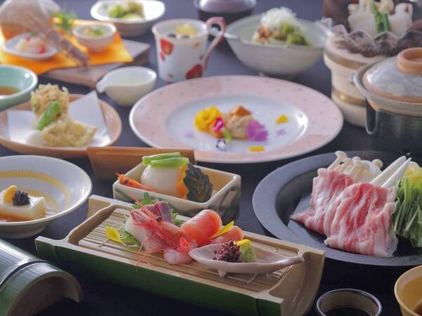 【料理長特製！季節替わりの特選会席/例】