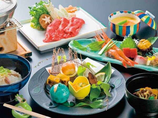 【牛しゃぶ付！美味お得懐石/例】　老舗宿の料理をお得に楽しめる美味少量の懐石