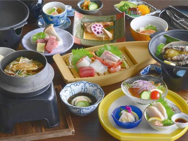 特選極みコース（一例）　当館リピーター人気1位！