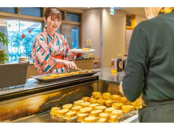 【劇場型ビュッフェ/例】　★朝食★フレンチトースト