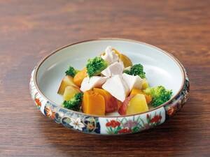 ワンちゃん用　鶏むね肉とゴロゴロ野菜のサラダ/例