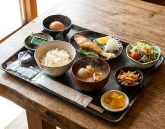 美肌の湯　こしかの温泉／朝食／例