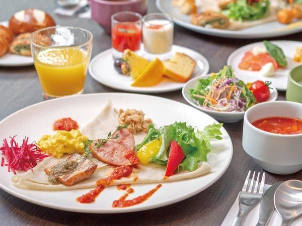 【朝食/例】北海道産の食材もたっぷり