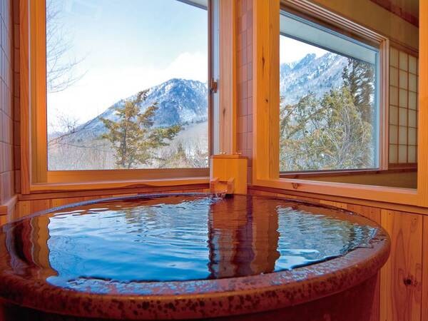 【リニューアル和洋室(45㎡)の客室風呂/例】