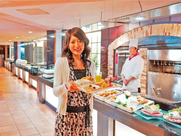 【朝食バイキング/例】朝食はモーニングバイキング!※状況により和朝食膳に変更もございます