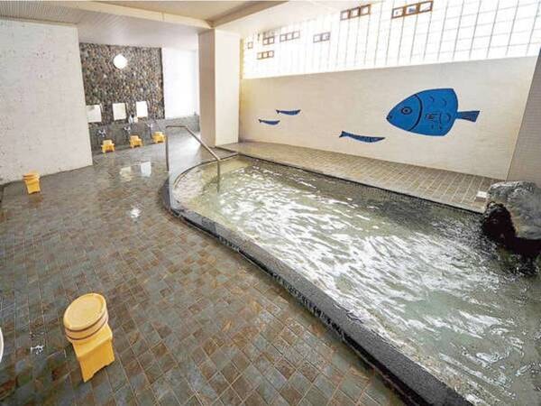 【大浴場】レトロな雰囲気の内湯